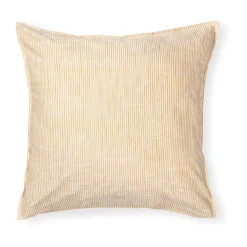 Funda de almohada Monochrome Lines 50x60 cm, Ocre-blanco