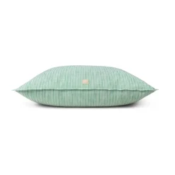Funda de almohada Monochrome Lines 50x60 cm, Verde-blanco