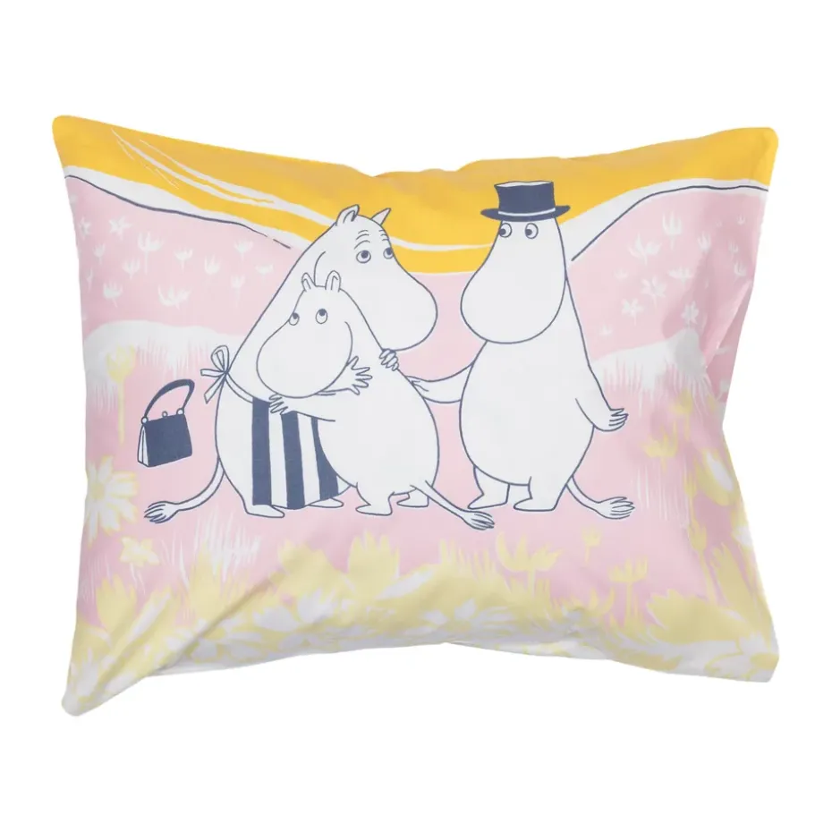 Funda de almohada Moomin Family Time, 50x60 cm
