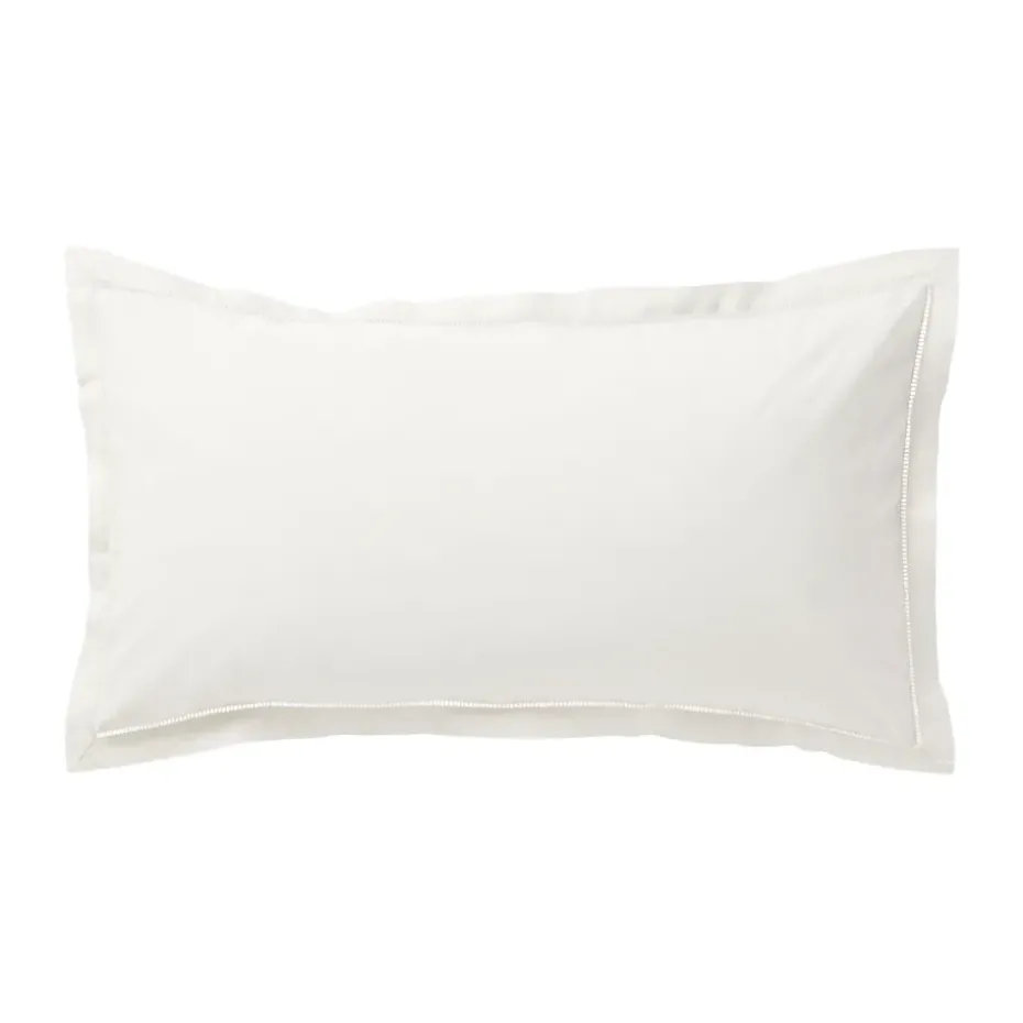 Funda de almohada Pearl Ladder Lace, 50x90 cm