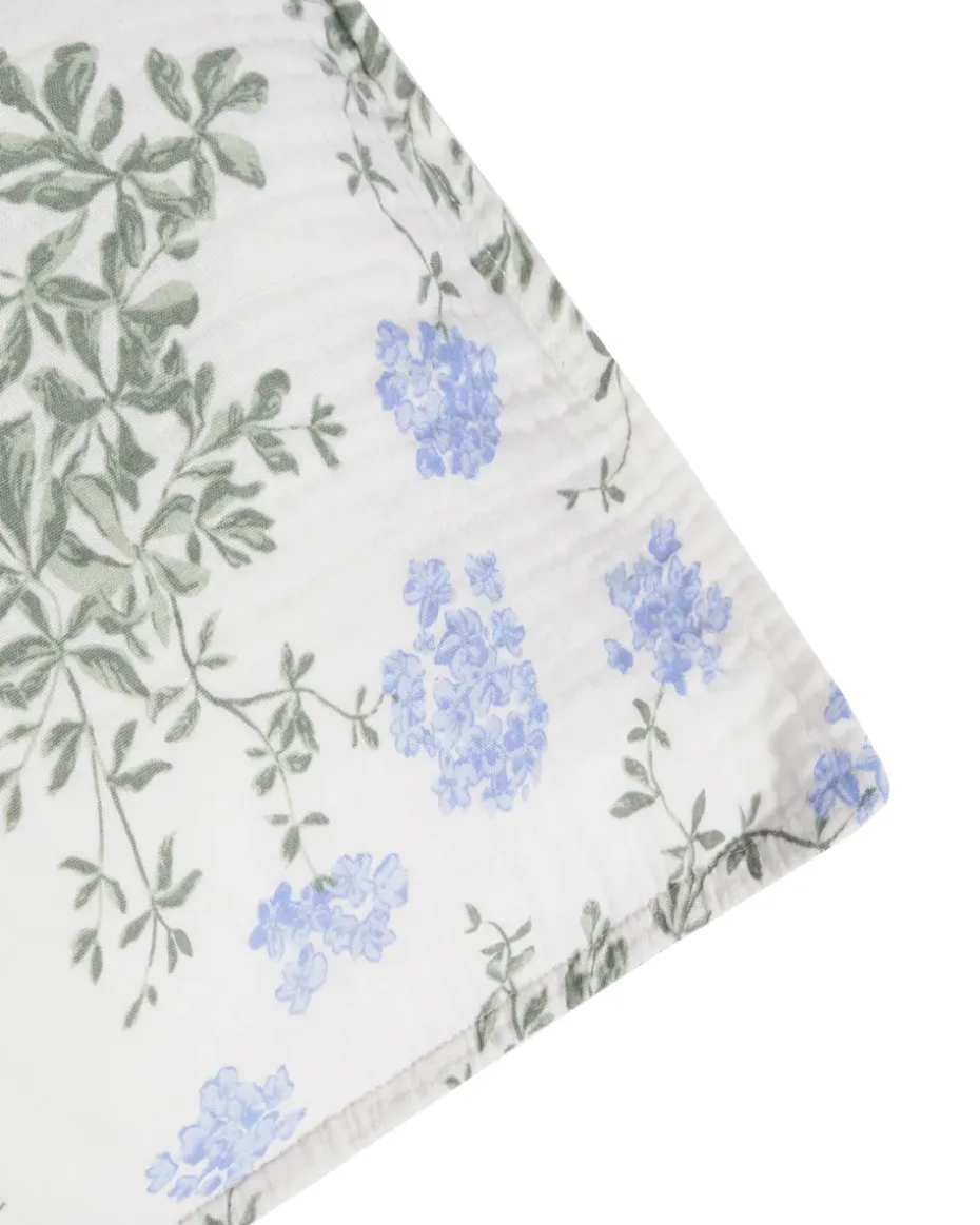 Funda de almohada Plumbago Muslin, 50x60 cm