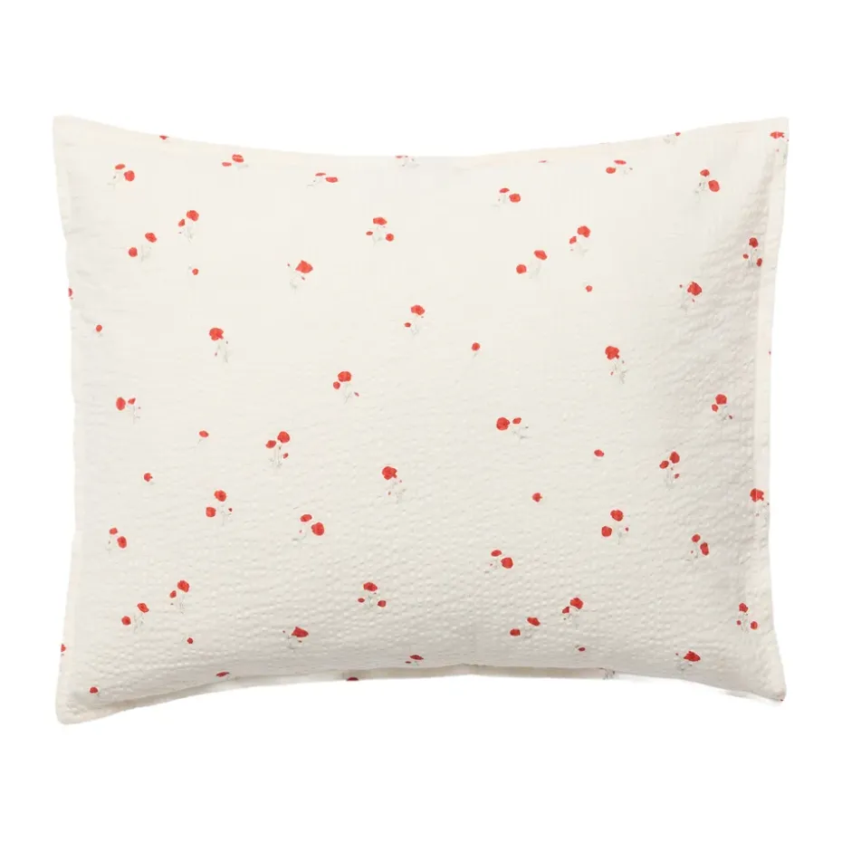 Funda de almohada Poppy Seersucker, 50x60 cm