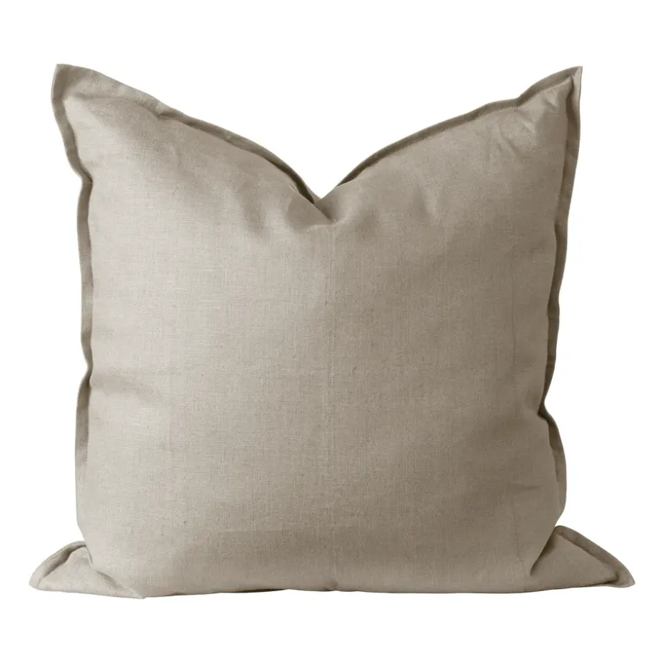 Funda de cojín Calm lino 50x50 cm, Sand