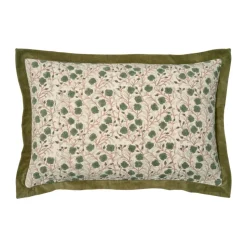 Funda de cojín Daisy 40x60 cm, Verde