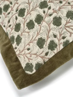 Funda de cojín Daisy 40x60 cm, Verde