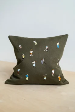 Funda de cojín Golfers 48x48 cm, Green