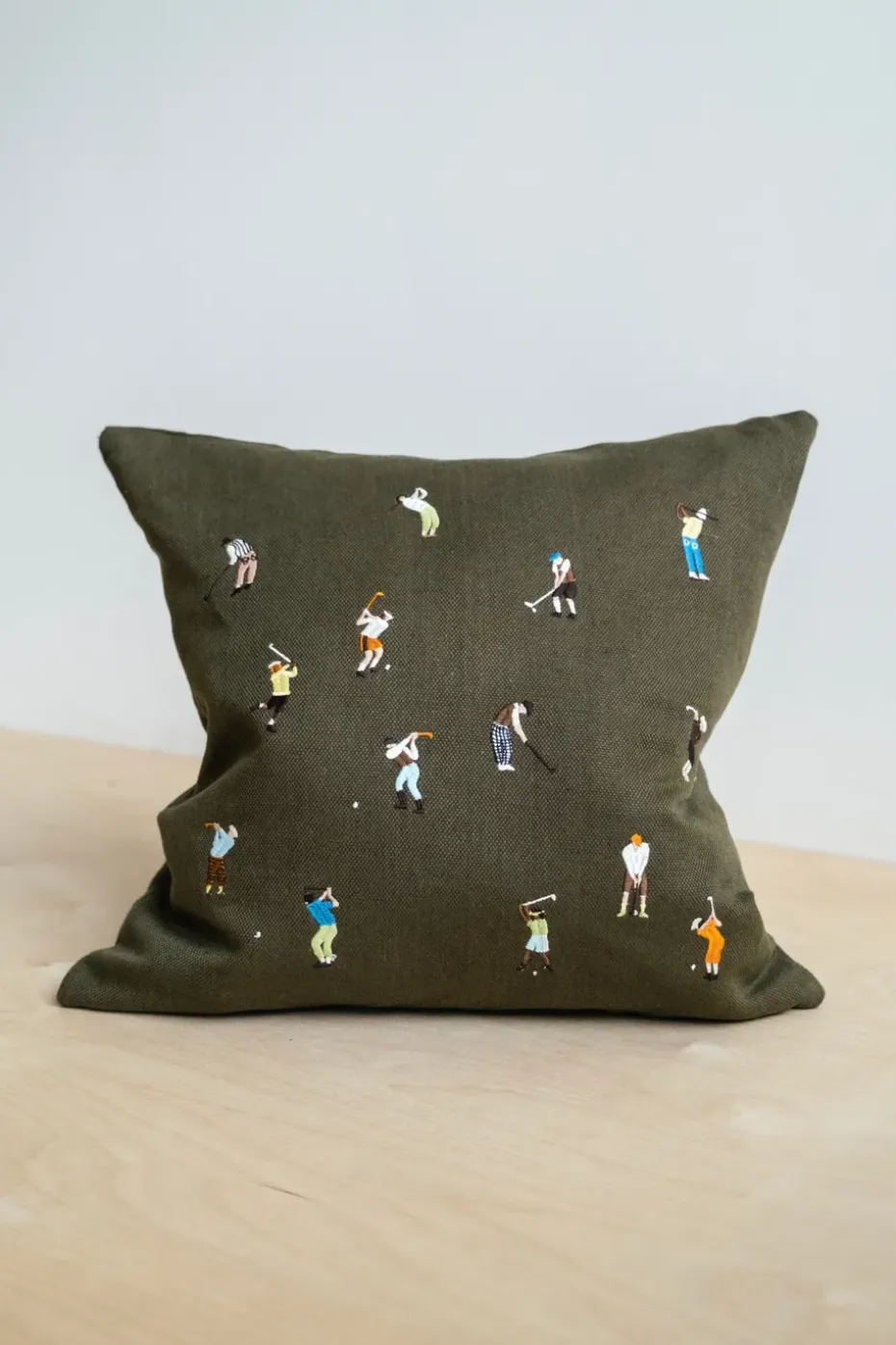Funda de cojín Golfers 48x48 cm, Green