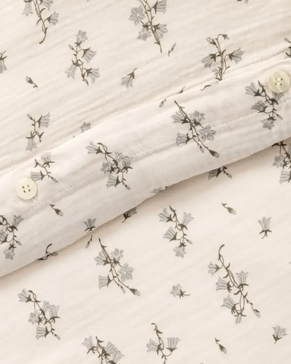 Funda nórdica Bluebell Muslin doble, 220x220 cm