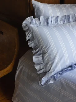 Funda nórdica Camicia, Azul claro, 220x220 cm