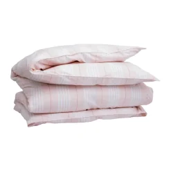 Funda nórdica Camicia, Rosa claro, 150x210 cm