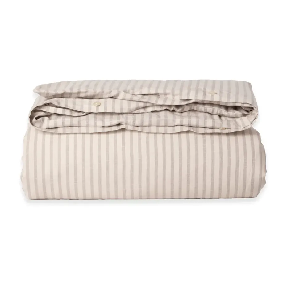 Funda nórdica doble Stripe Mauve, 220x220 cm
