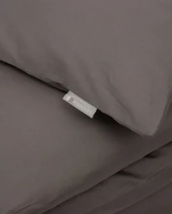 Funda nórdica Hotel Cotton Sateen 150x210 cm, Charcoal grey