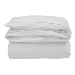Funda nórdica Hotel Percale 220x220 cm, blanco-beige claro
