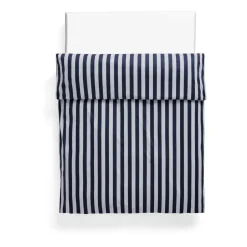 Funda nórdica Été 220x220 cm, Midnight blue-light grey