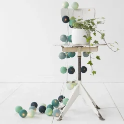 Guirnalda de luces Cool Mint, 20 bolas