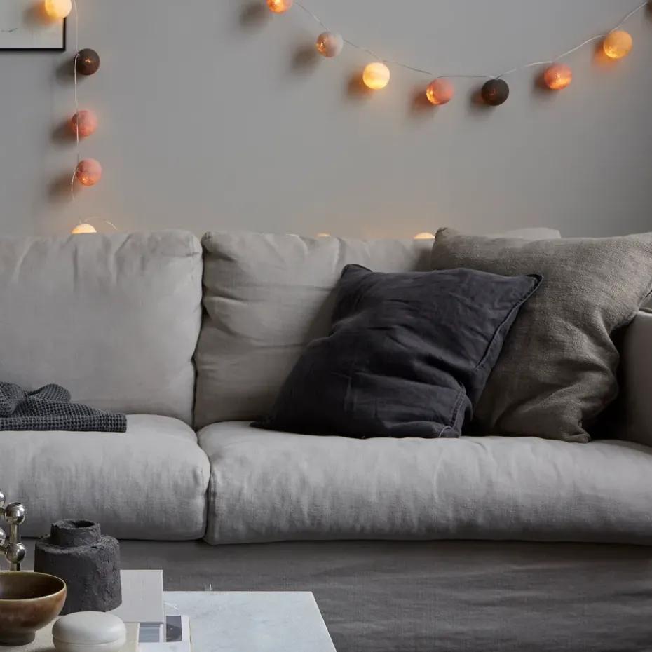 Guirnalda de luces Iris lights Blush, 20 bolas