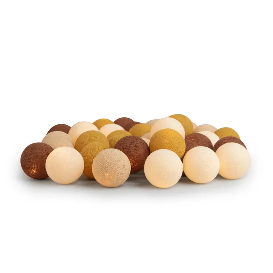 Guirnalda de luces Irislights Biscotti, 35 bolas