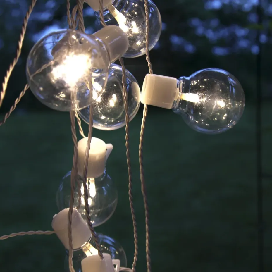 Guirnalda de luces Partaj, blanco