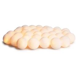 Guirnalda de luces Pure White, 35 bolas
