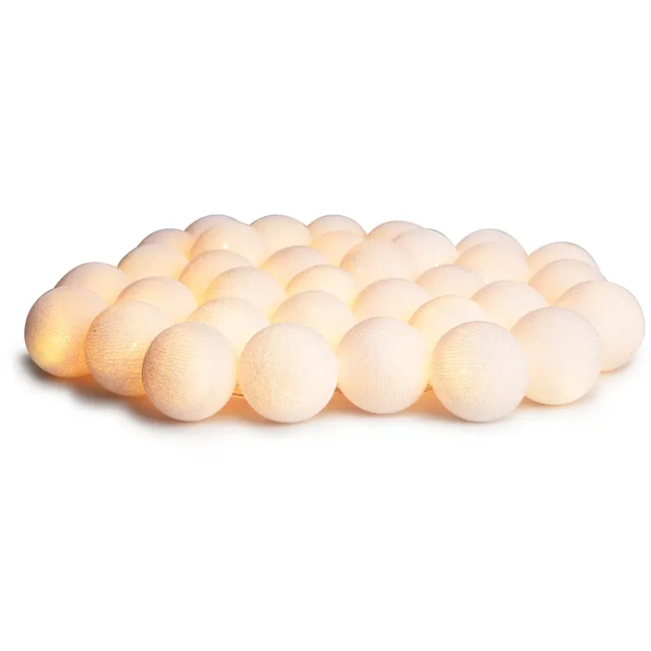 Guirnalda de luces Pure White, 35 bolas