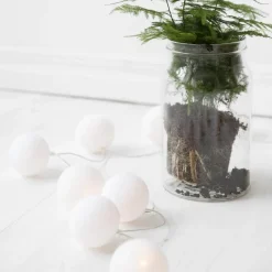Guirnalda de luces Pure White, 35 bolas