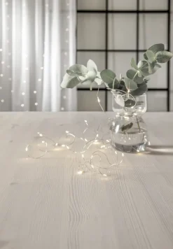 Guirnalda luminosa Dew Drop 400 cm, Plata