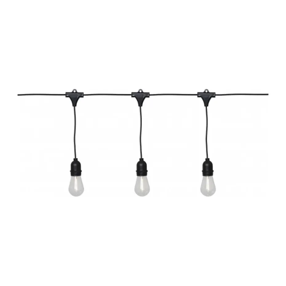 Guirnalda luminosa String Light 3,6 m, Negro