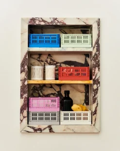 HAY Colour Crate Mini 2-pack 13x17 cm, Mint