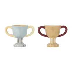 Huevera Trophy, 2 piezas, Azul