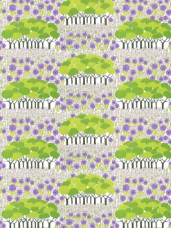 Hule Allé, verde-morado