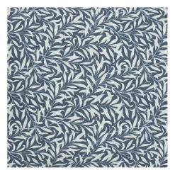 Hule Ramas, azul oscuro-blanco