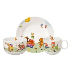 Hungry as a Bear Vajilla infantil, 3 piezas