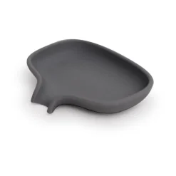 Jabonera con drenaje Soap Saver Flow small, Gris grafito