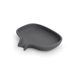 Jabonera silicona con pico para goteo, Grafitgris