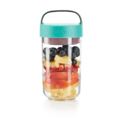 Jar To Go Lékué 600 ml, Turquesa
