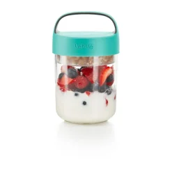 Jar To Go Lékué 400 ml, Turquesa
