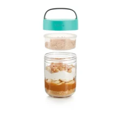 Jar To Go Lékué 400 ml, Turquesa