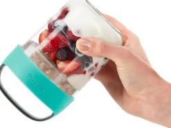 Jar To Go Lékué 400 ml, Turquesa