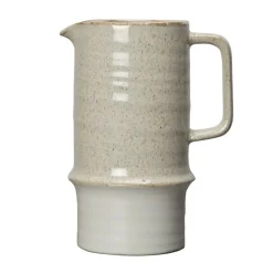 Jarra Asparagus beige-blanco mate, 17 cm