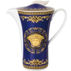 Jarra de café Versace Medusa Blue, 1,2 l