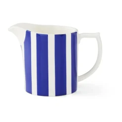 Jarra de leche Steccato 30 cl, Azul-blanco