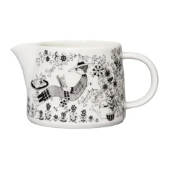 Jarra Emilia 35 cl, Negro-blanco