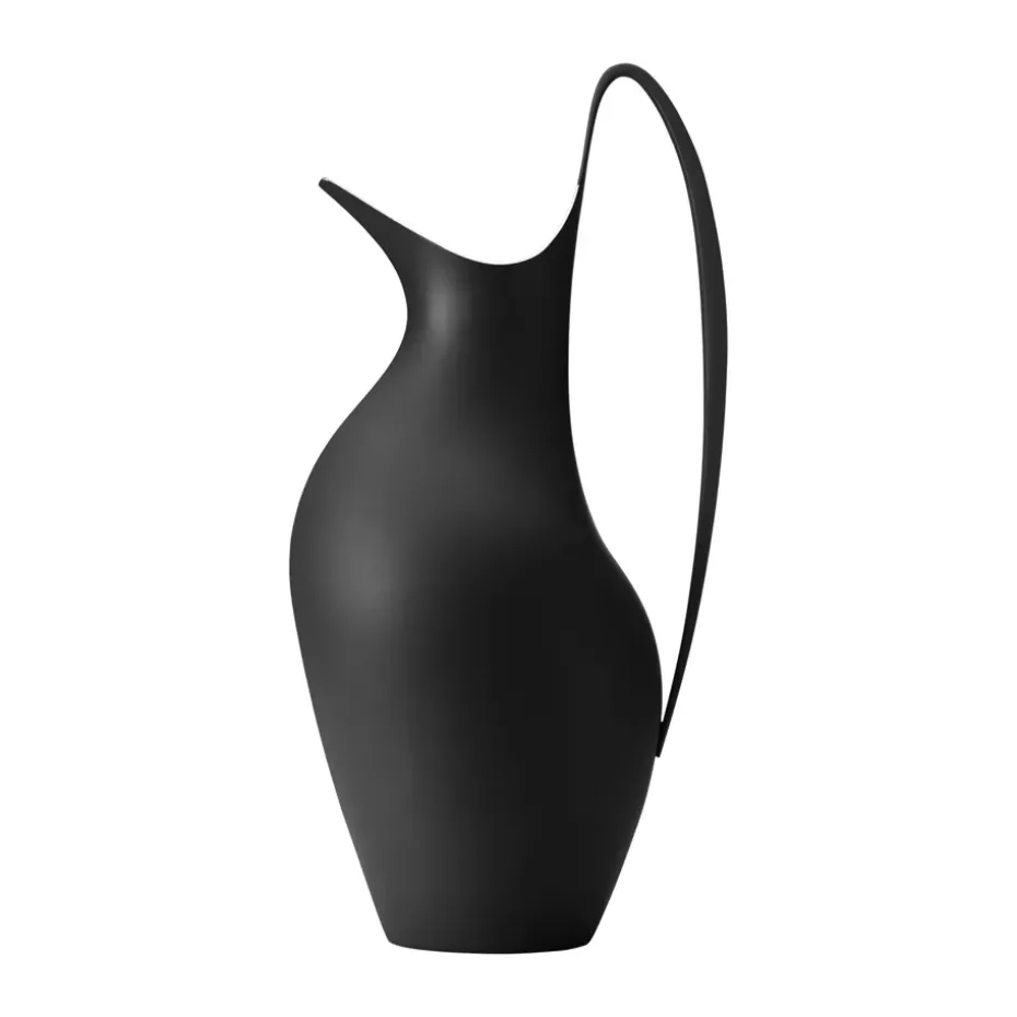 Jarra Koppel mini 20 cl, Acero inoxidable-negro medianoche