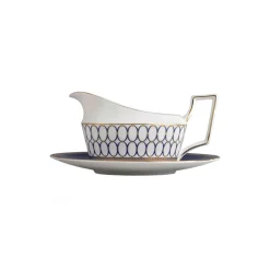 Jarra para salsa Renaissance Gold, blanco