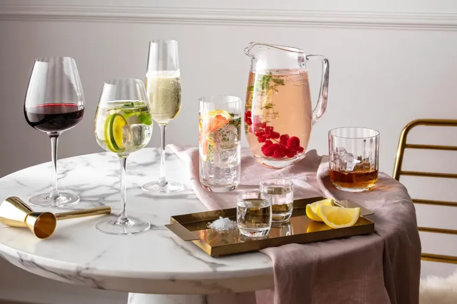 Jarra Rose Garden 1,5 l, Transparente