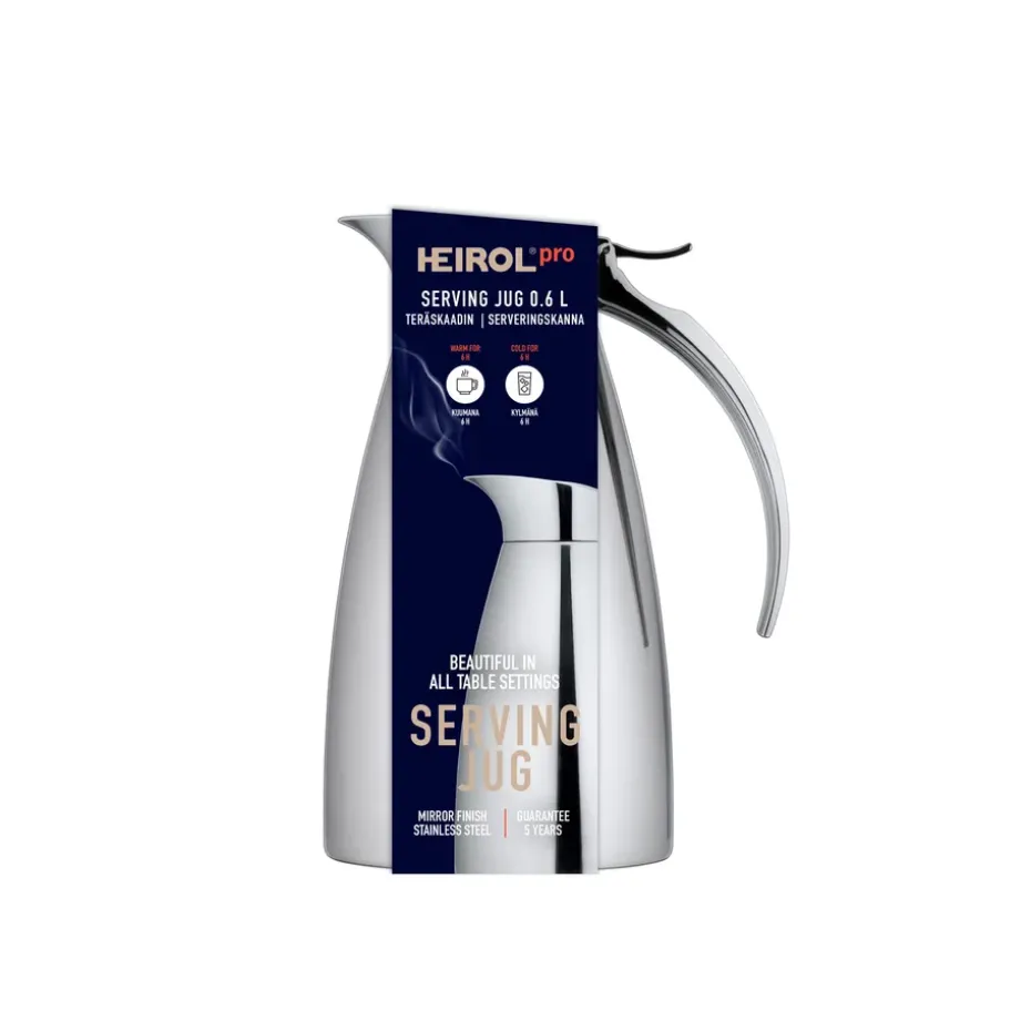 Jarra termo Heirol 0,6 l, Acero inoxidable