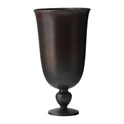 Jarrón Pavot, Bronzed aluminium
