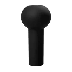 Jarrón Pillar 24 cm, Black