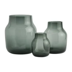 Jarrón Silent Ø15 cm, Dark Green