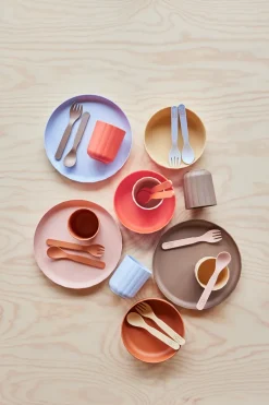 Juego de 2 tazas Pullo, Caramel-ice blue
